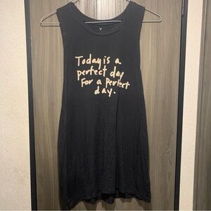 AEO Soft and Sexy Black Tank/sleeveless shirt XS